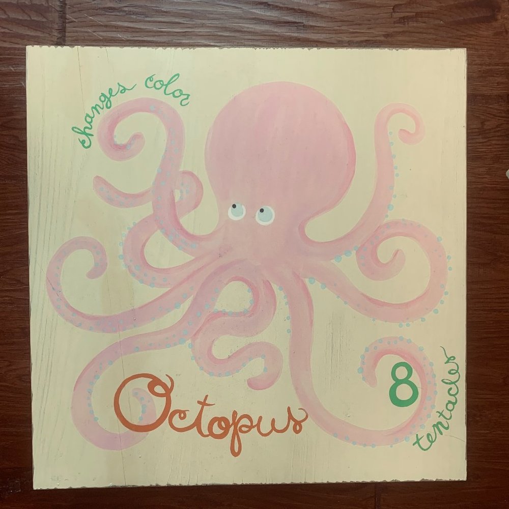 POTTERY BARN KIDS OCTOPUS PICTURE